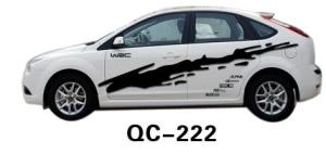 Quality Environment-friendly PVC &amp; Ink Custom Car Body Sticker QC-222K wholesale