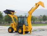 4WD heavy wheel loader with backhoe 7000kg WZ30-25 80kw / 110HP Power