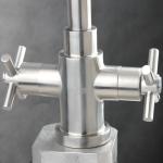 Single lever european style kitchen faucet