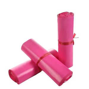 Quality Small Pink 17x30cm Self Adhesive Courier Bags For E Commer Shipping wholesale