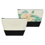 DIY Custom Sublimation Blank Linen Makeup Bag Cosmetic Bag For Sublimation
