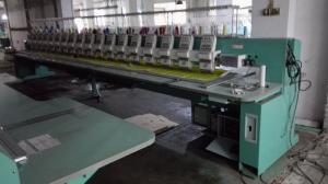 Quality 18 Heads 9 Needles Tajima Reconditioned Embroidery Machines Support 12 Languages wholesale