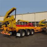 CE 45ton 20Ft Sidelifter Container Trailer With 12 Units Tire