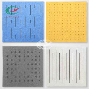 Quality Stable Harmless Acoustic PET Felt Panels , Multipurpose Felt Wall Board wholesale