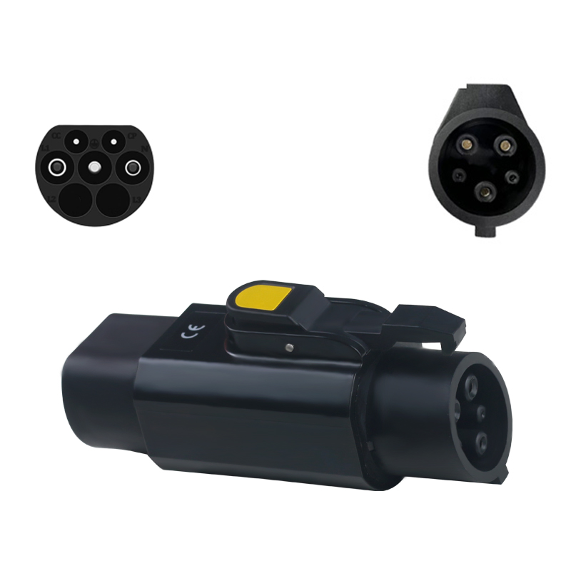CE Certified EV CCS1 to CCS2 Adapter for Fast Charging Stations by BYD Automatic Compatibility