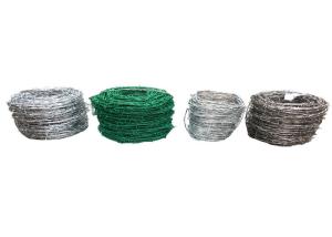 Quality Stainless Steel Security Barbed Wire Electro Galvanized Or PVC Coated wholesale