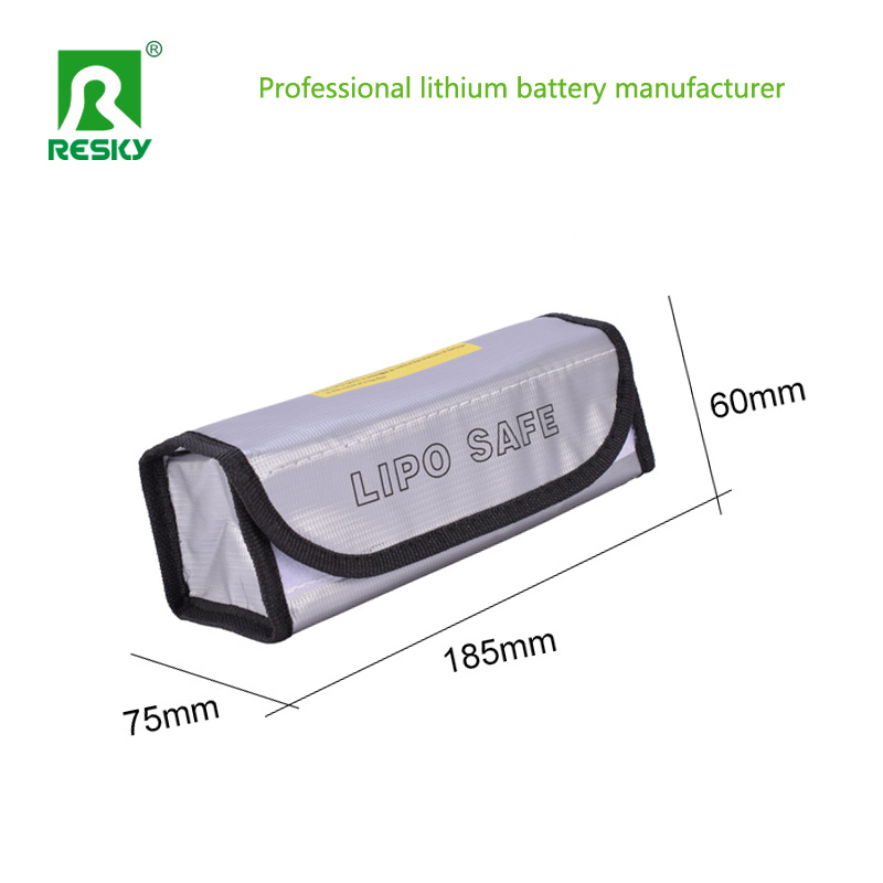 Explosion Proof Waterproof Fireproof Safe Bag For Charging Fireproof Document Pouch