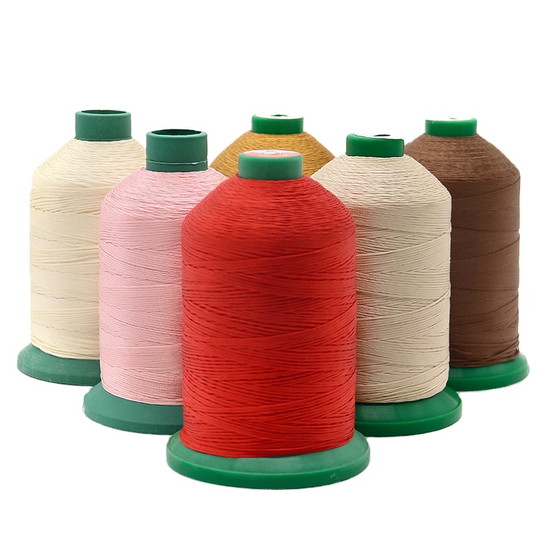 16Plys Non Wax Polyester Material Braided Sewing Thread for Women's Shoes UV Resistance