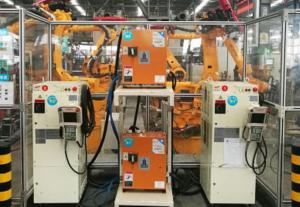 Quality Automatic welding workstation for rear floor assembly wholesale