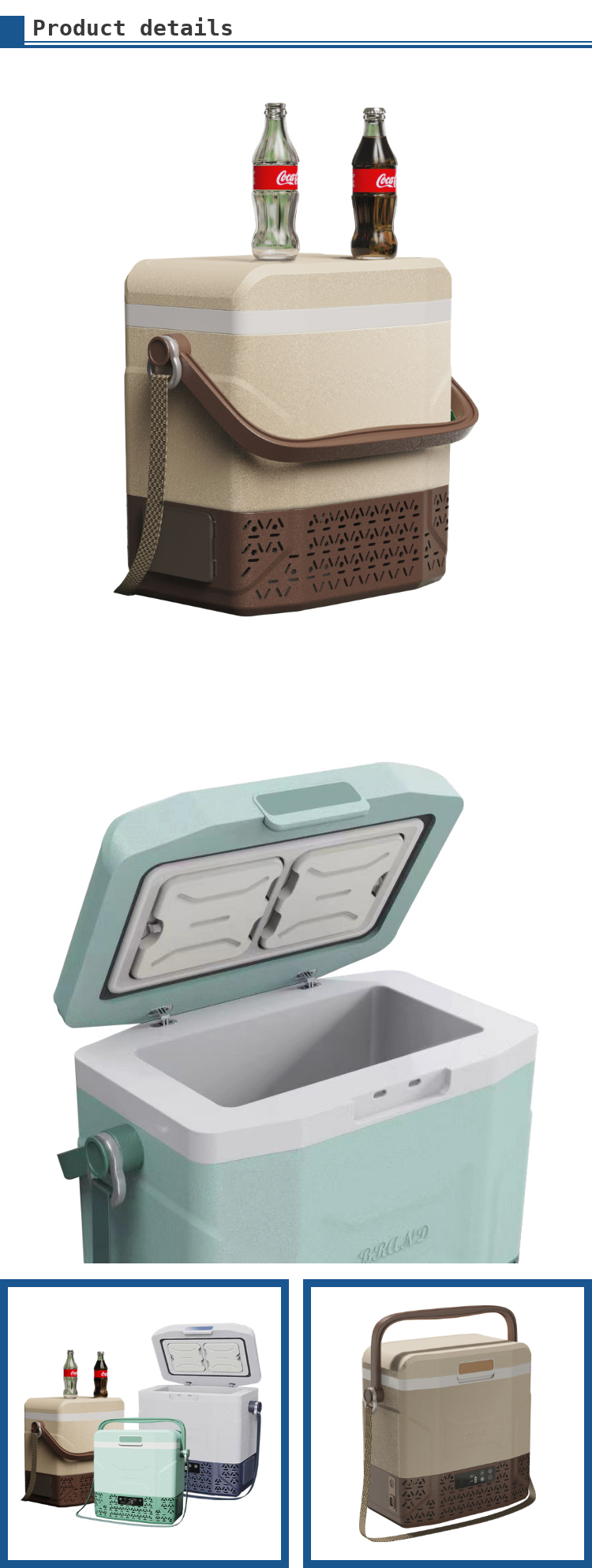 12L Car Freezer Solar Chest Freezer Portable Refrigerator For Camping Car Fitment Other