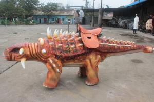 Quality Remote Control Mechanical Animatronic Dinosaur Ride With Soft Silicone Rubber Skin wholesale