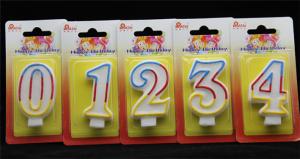 Quality Best Selling-Factory Handmade Birthday Candles with 3 colors Edge with Origin holder wholesale
