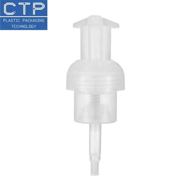 Silicone Gasket PET Spring White PP Pump For 40mm Foam Pump Inside / Outside Core