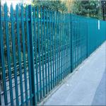 Customized Metal Palisade Fence , Eco Friendly Steel Palisade Fence Panels