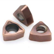 Quality WCMX040208R-FN Carbide Cutting Indexable Drill Insert HRC 93 wholesale