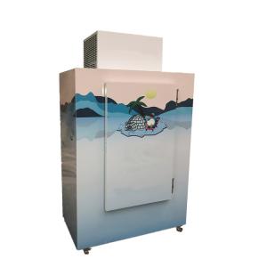 Quality Upright Commercial Ice Freezer Auto Defrost Fan Cooling Ice Stroage wholesale