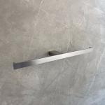 Heavy Duty SS Double Post Toilet Paper Holder Silver Color