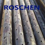 Slotted Pipe , Carbon Steel Tube , Oil Screen Tube Control Sand Coring Drilling