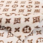 Single Side Sherpa Fleece Lining Fabric For Jacket Women Garment Blankets