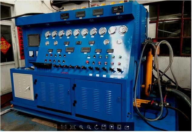 PLC Control Hydraulic Pump Test Bench for Repairing Construction Machines