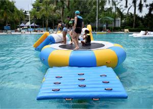 Quality China Inflatable Water Trampoline Water Sport Toys , Inflatable Water Games wholesale