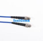 Good Repeatability Armored Fiber Patch Cable ST - ST Single Mode Simplex