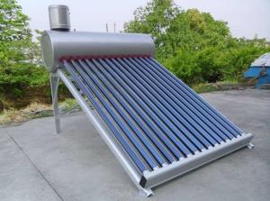 Quality Gray Color Steel Bracket 47X1500mm Mini Vacuum Tube Solar Water Heater Unpressurized wholesale