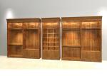 Wooden Clothing Display Showcase Anti Crack Multi Functional Any Size Available