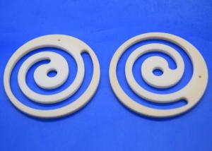 Quality Precision Thermal Insulation Alumina Ceramic Gasket with Coil Heat Resistant wholesale