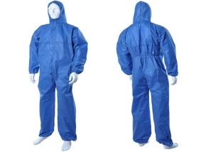 Quality CE Approved Disposable Coverall Suit , Flame Retardant Disposable Coveralls wholesale