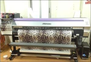 Quality Dual KCMY Sublimation mimaki fabric printer , flag printing machine wholesale