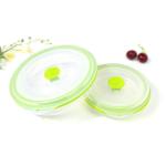 BPA Free Silicone Airtight Collapsible Food Storage Container 400ML