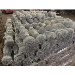 Quality Electro Galvanized Double Loop Rebar Tie Wire 20cm 45g/ M2 Zinc Coating wholesale