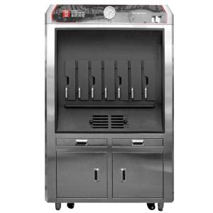 Quality OVEN GRANDMASTER 380V Single Layer 4 Grids Commercial Fish Grill Machine wholesale