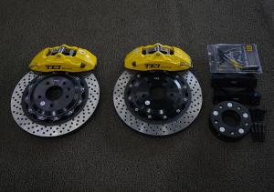 Quality BBK For Malibu XL 4 Piston Forged Caliper With 345*28mm Rotor 18 Inch Wheel TEI Racing Big Brake Kit wholesale