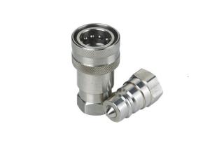 Quality NBR Quick Attach Hydraulic Couplers , Stainless Steel Faster Hydraulic Quick Couplers wholesale