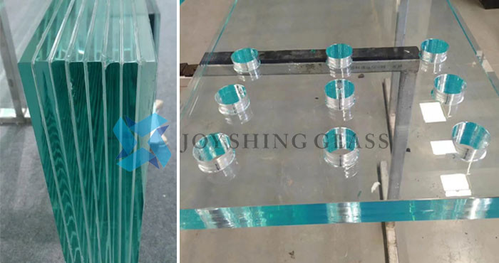 clear tempered laminated glass