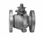 Ductile Iron PN16 End Flange Floating Ball Valve Cast GG25 GGG40 600LB