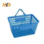 30L 0.38M Vegetable Single Handheld Shopping Baskets For Supermarket Grocery