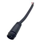 Soldering / Screw Fitting Waterproof Circular Connector 4 Pin Male Female