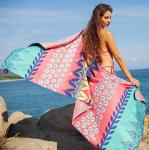 Custom Logo Design Digital Printed Promotional Microfiber Sublimation Beach