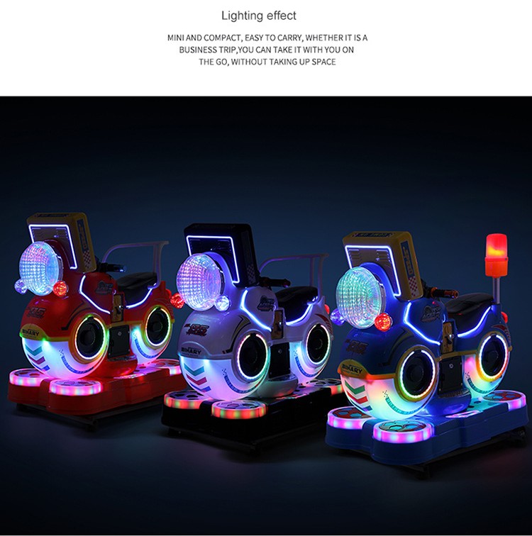 Electric Fairground Coin Operated Car Ride Machine For Kids' Entertainment