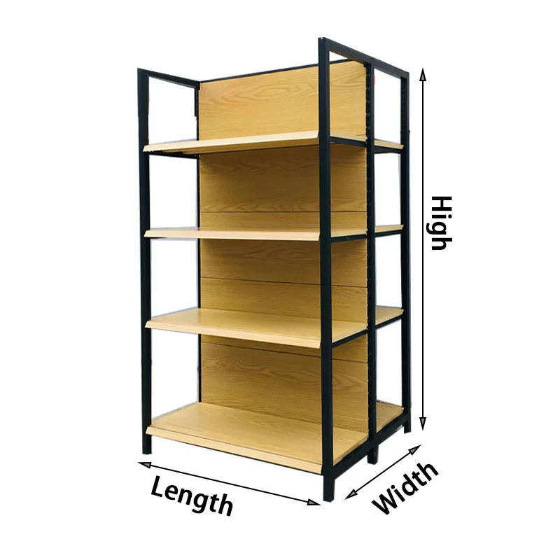 Popular Products With High Repurchase Rates Double Side Supermarket Shelves Display Rack