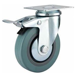 Quality 02-Grey PVC/Rubber caster wholesale