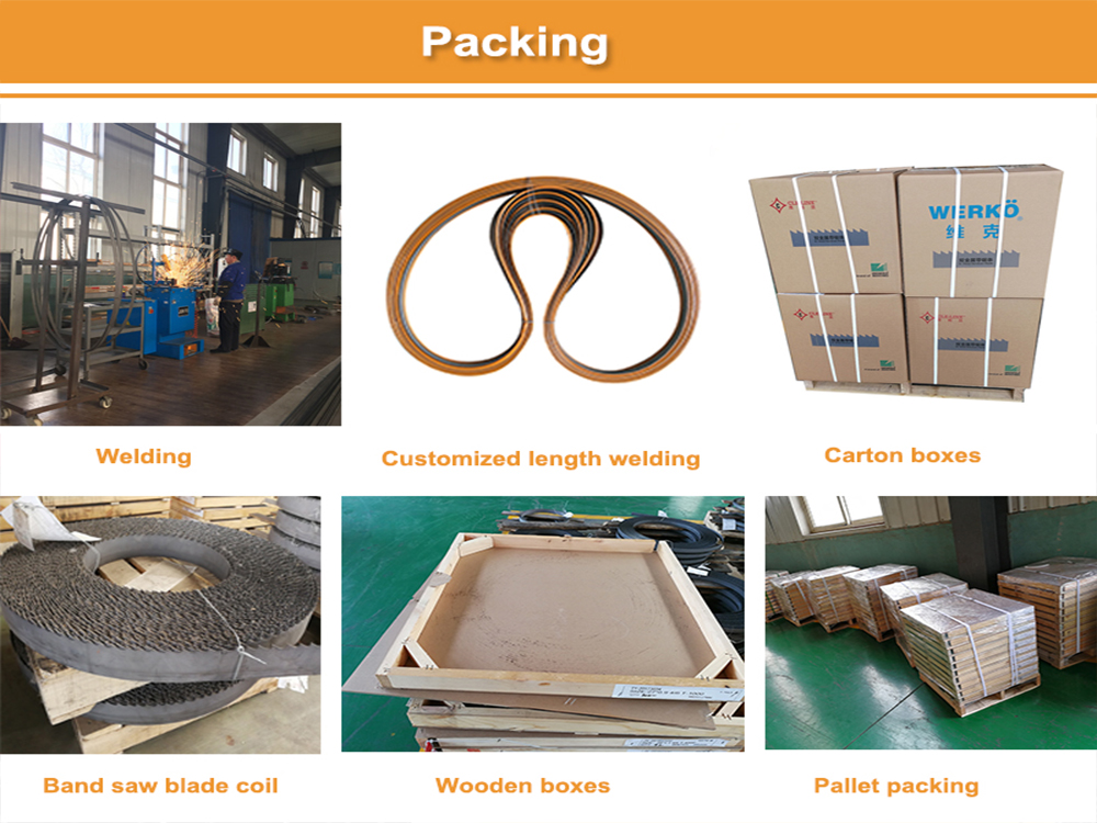 6 1/2in Blade Length Bimetal Band Multi Machine Bimetal Saw Blade For Wood Direct