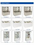 Italian Pan Quantity 18pcs Ventilated Refrigeration Equipment with Marble