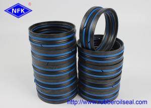 Quality Black Blue Hydraulic Piston Seals , Double Acting Piston Seal 80*60*35.1mm Size wholesale