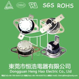 Quality Mini KSD Bimetal Thermostat , Water Pump KSD301 Temperature Cutoff Switch wholesale