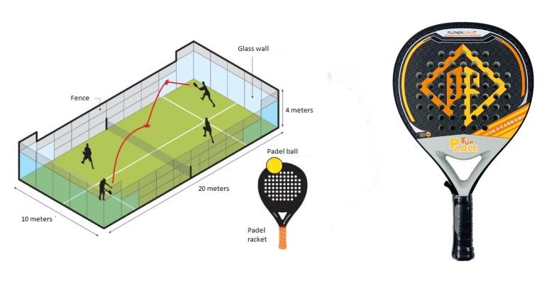 Light Weight Carbon Beach Tennis Paddles Adults Design Your Own Padel Racket