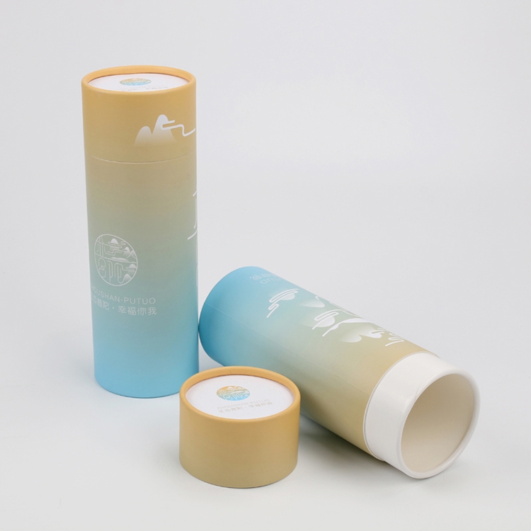 Twist Up Cardboard Lipstick Paper Tube , Cylindrical Paper Container Biodegradable